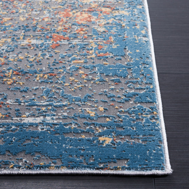 Safavieh Vogue Vge210A Ivory/Blue Rust Rug.