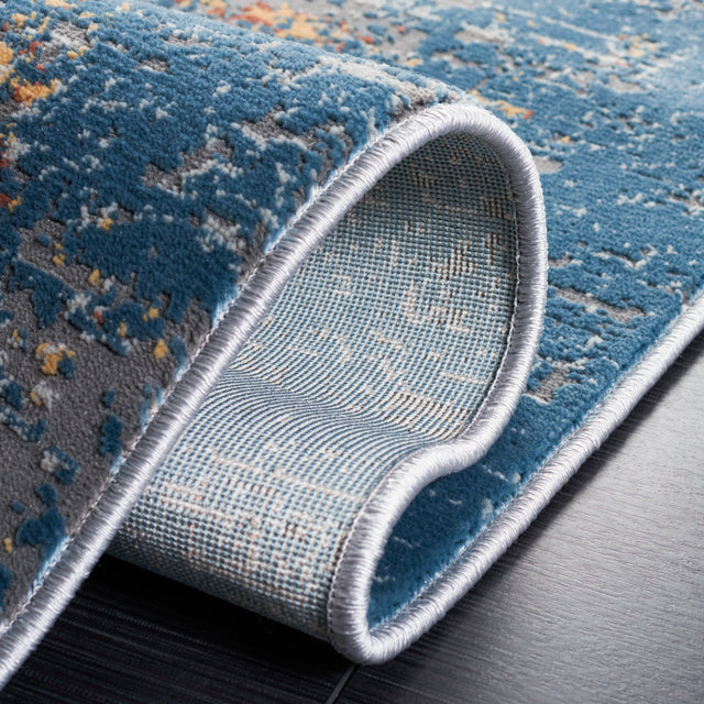 Safavieh Vogue Vge210A Ivory/Blue Rust Rug.