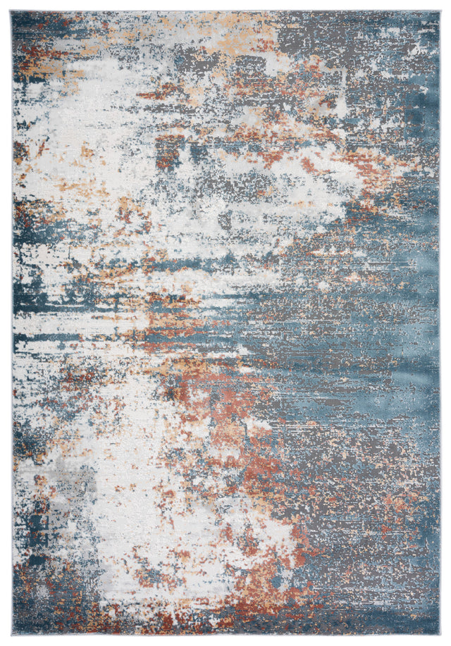 Safavieh Vogue Vge210A Ivory/Blue Rust Rug.