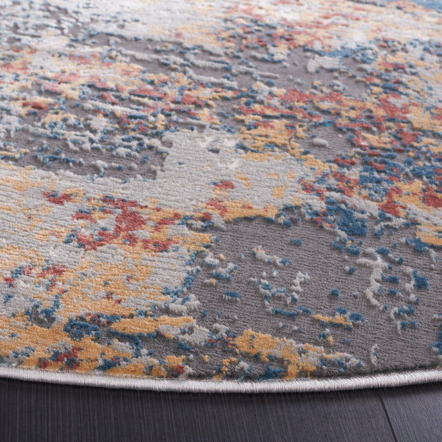 Safavieh Vogue Vge210A Ivory/Blue Rust Rug.