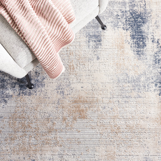 Safavieh Vogue Vge212B Beige/Blue Rug.