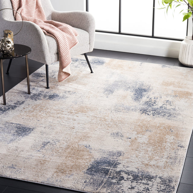 Safavieh Vogue Vge212B Beige/Blue Rug.