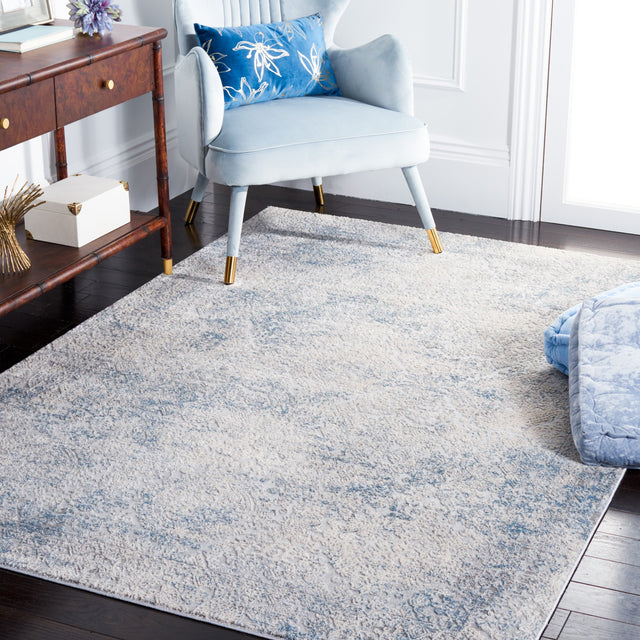 Safavieh Vogue Vge214F Grey/Blue Rug.