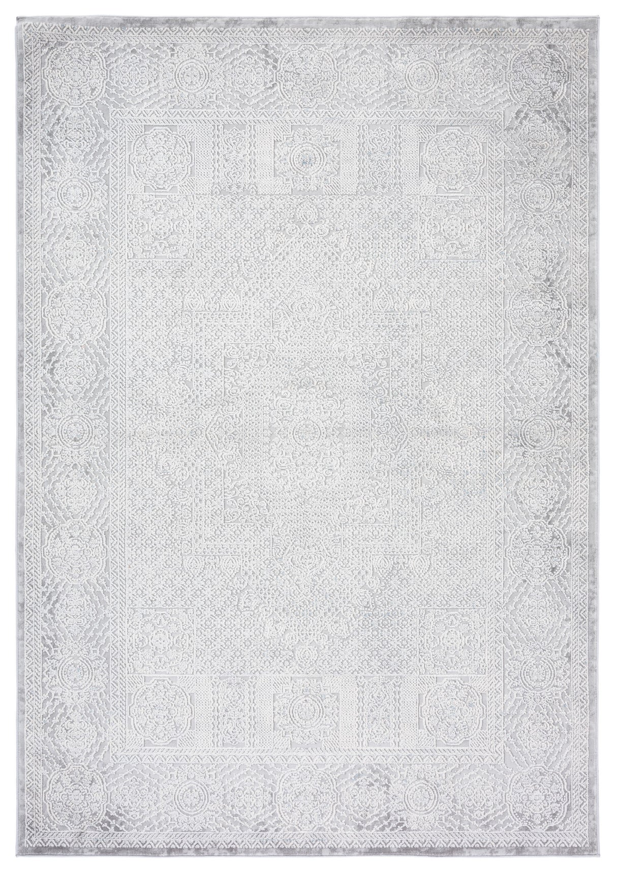 Safavieh Vogue Vge220F Grey/Light Grey Rug.