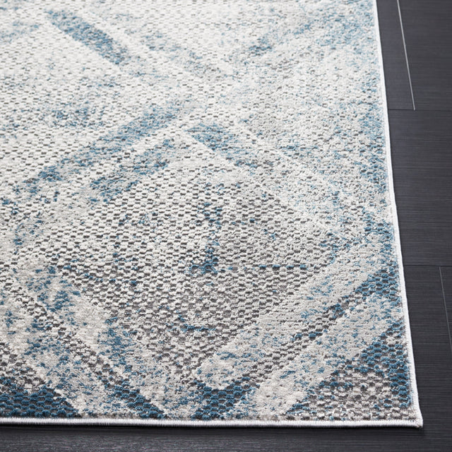 Safavieh Vogue Vge226F Grey/Blue Rug.