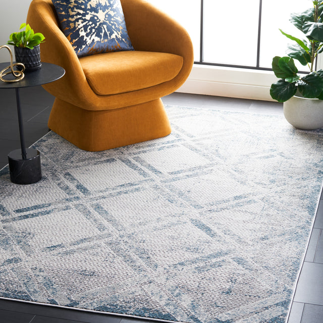 Safavieh Vogue Vge226F Grey/Blue Rug.