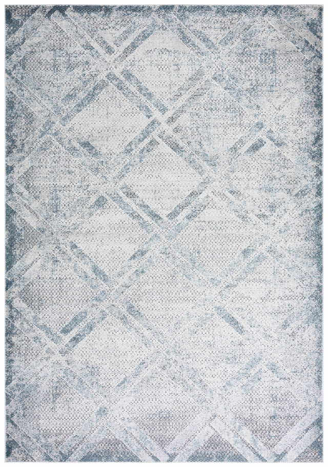 Safavieh Vogue Vge226F Grey/Blue Rug.