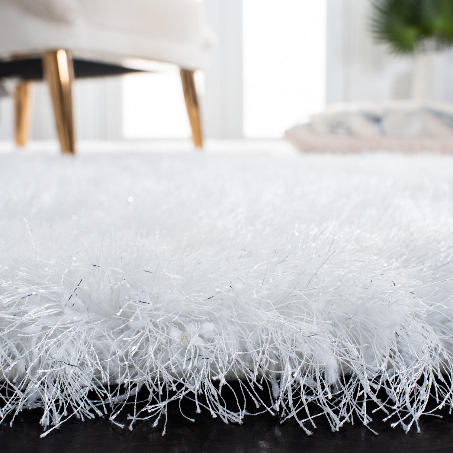 Safavieh Vegas Shag Vgs868A Ivory Rugs.