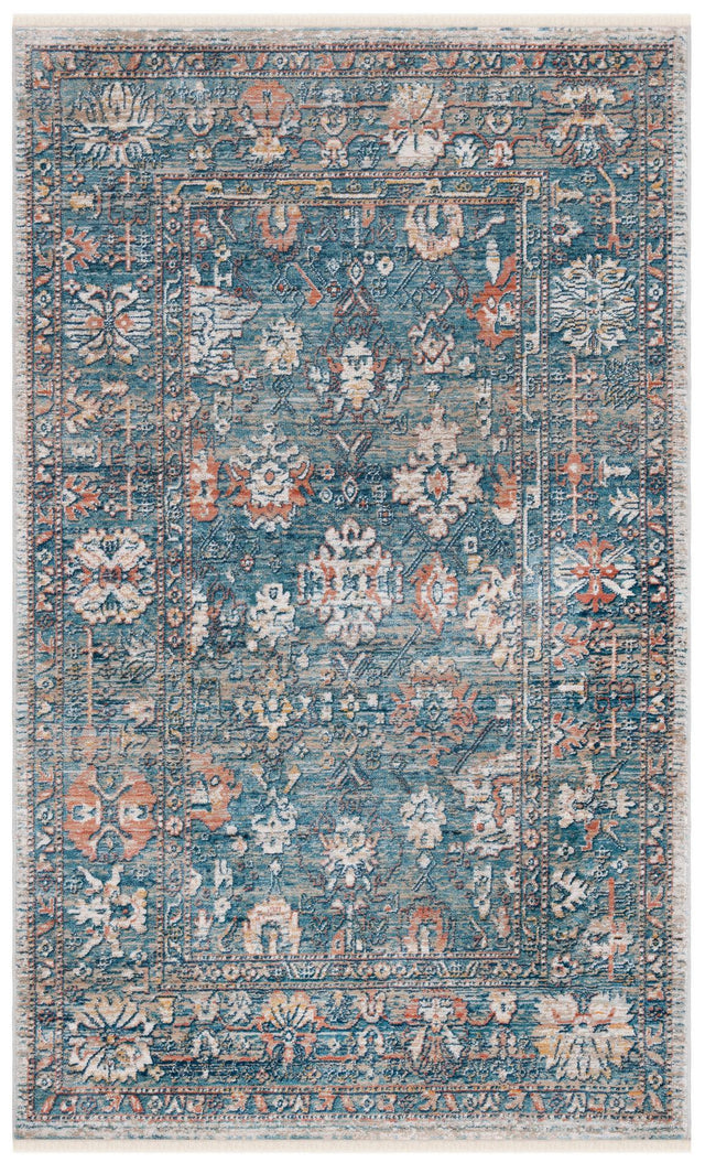 Safavieh Victoria Vic905M Blue/Ivory Rugs.