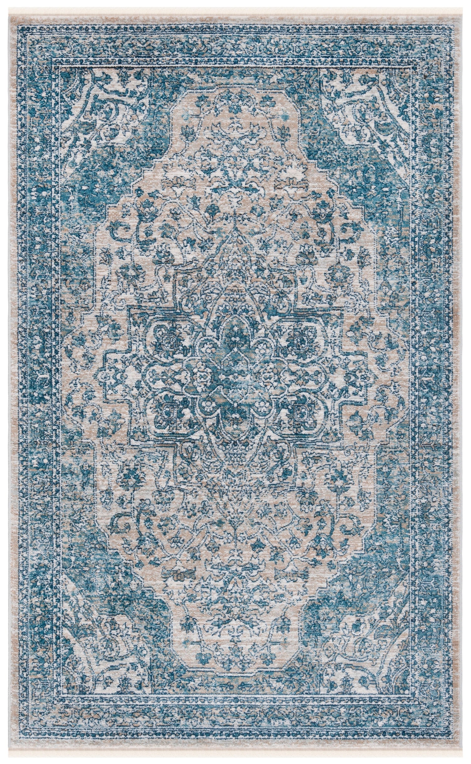 Safavieh Victoria Vic910F Blue/Grey Rugs.