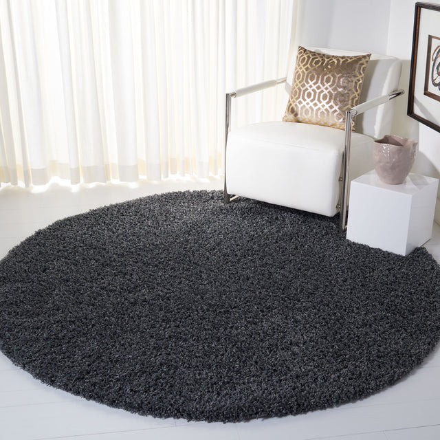 Safavieh Venus Shag Vns520H Dark Grey Rug.