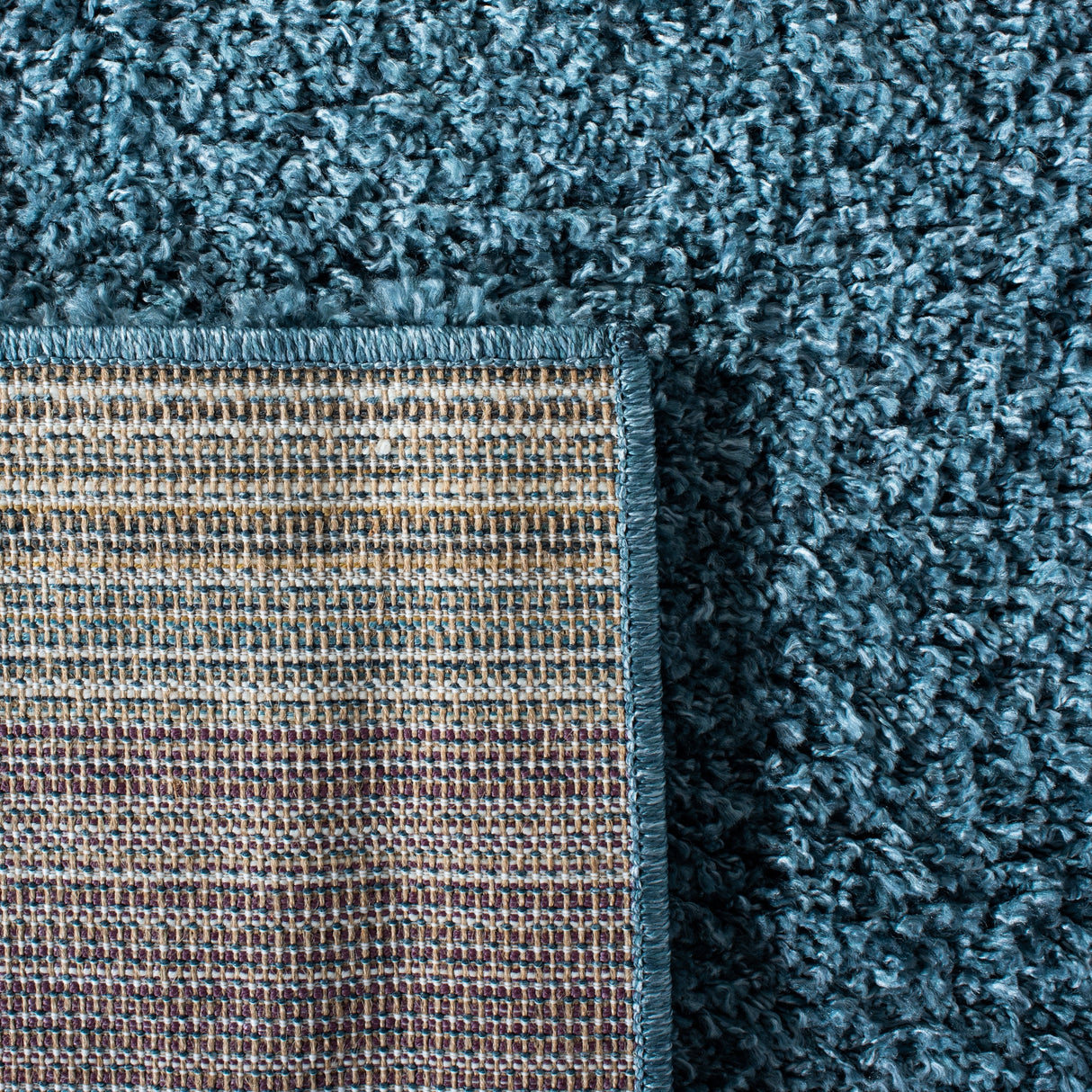 Safavieh Venus Shag Vns520M Blue Rug.