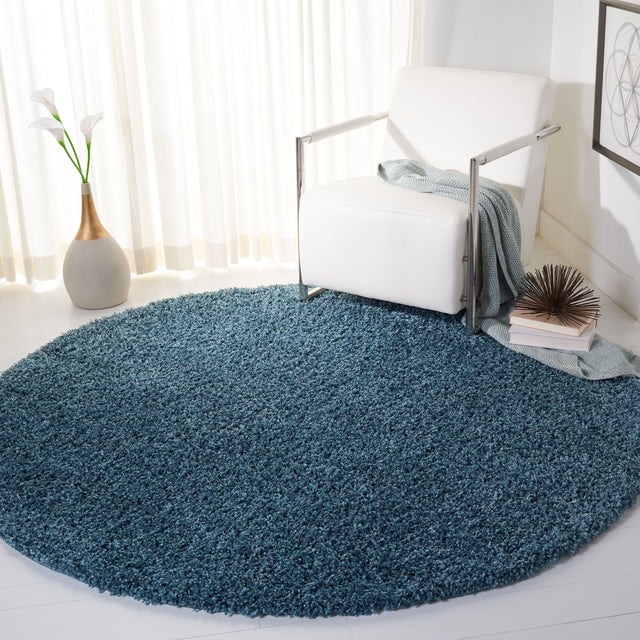 Safavieh Venus Shag Vns520M Blue Rug.