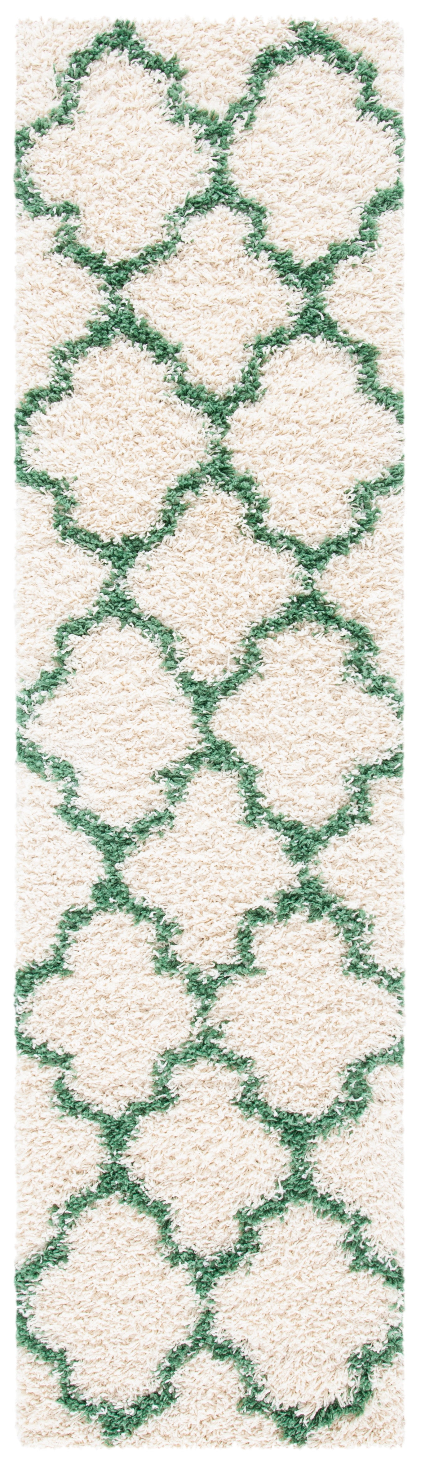 Safavieh Venus Shag Vns524A Ivory/Green Rugs.