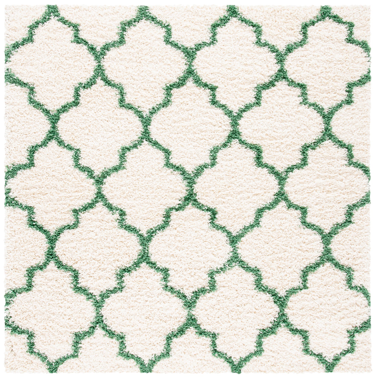 Safavieh Venus Shag Vns524A Ivory/Green Rugs.