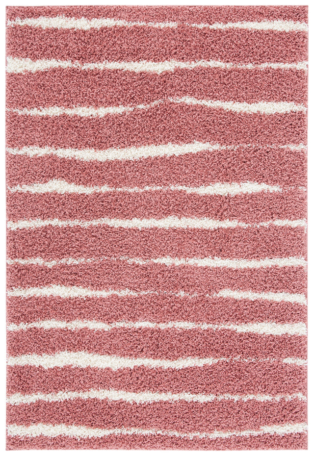 Safavieh Venus Shag Vns603U Pink/Ivory Rug.