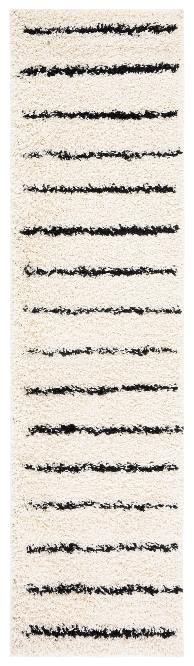 Safavieh Venus Shag Vns604A Ivory/Black Rug.