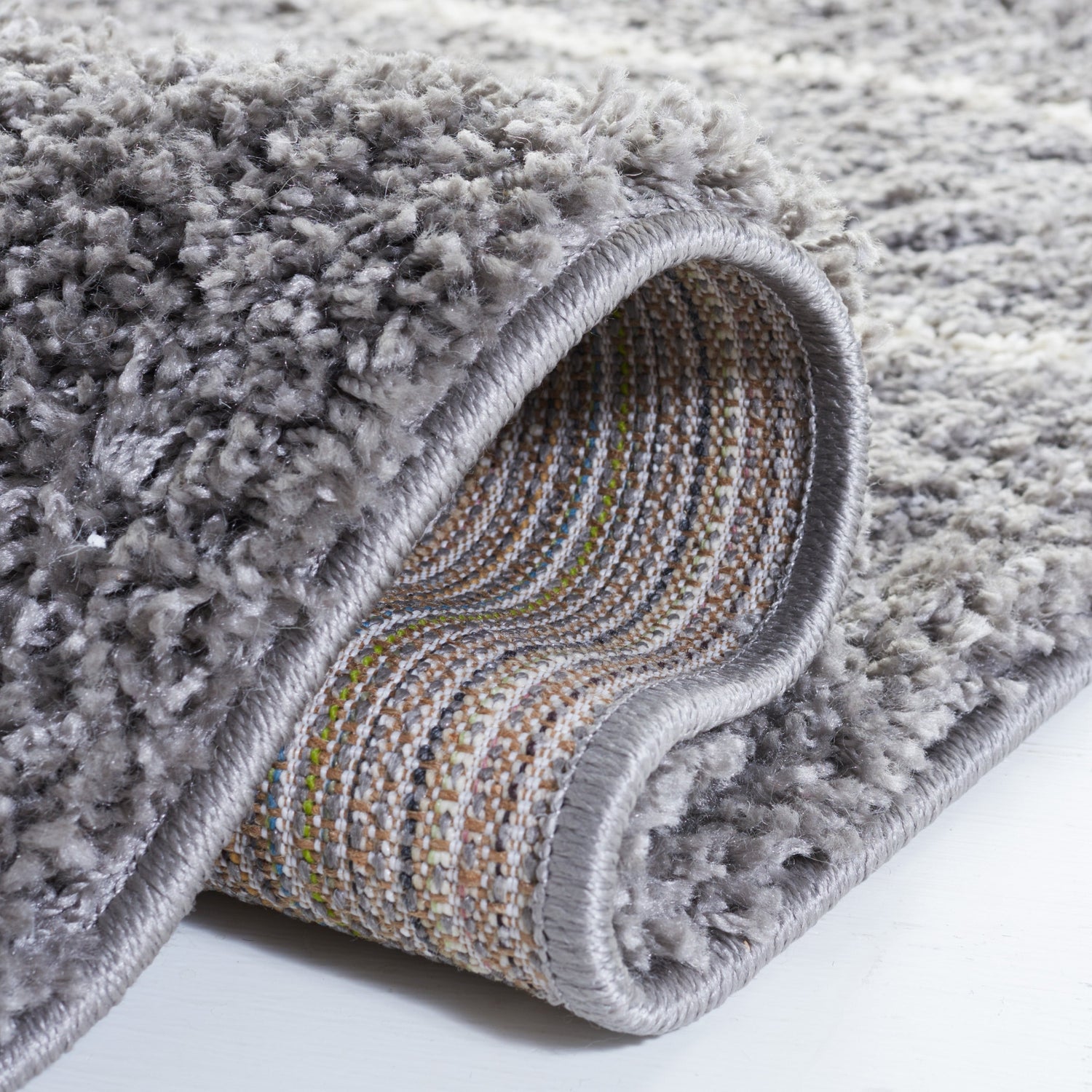 Safavieh Venus Shag Vns604J Grey/Ivory Rugs.