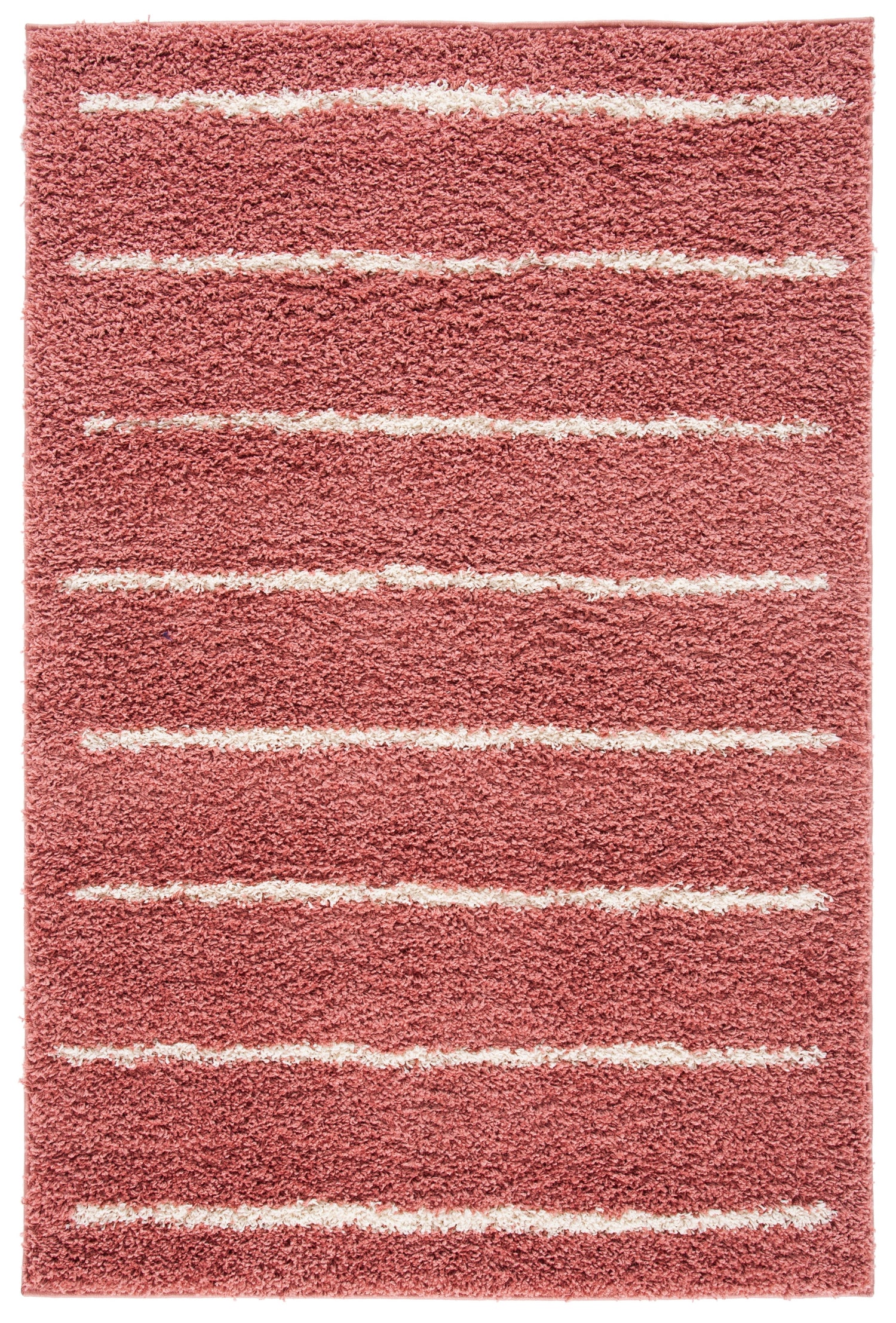 Safavieh Venus Shag Vns604U Pink/Ivory Rug.