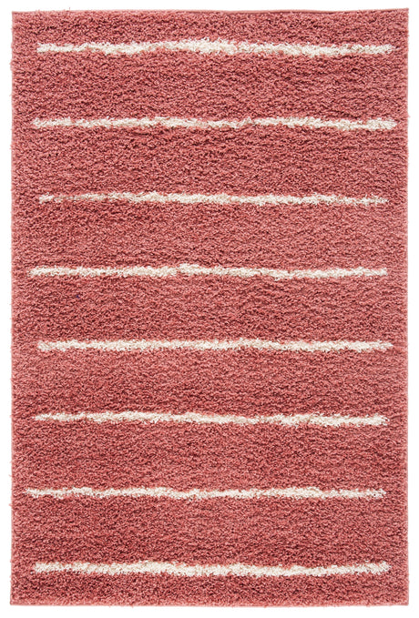 Safavieh Venus Shag Vns604U Pink/Ivory Rug.