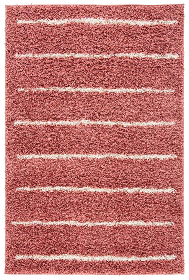 Safavieh Venus Shag Vns604U Pink/Ivory Rug.