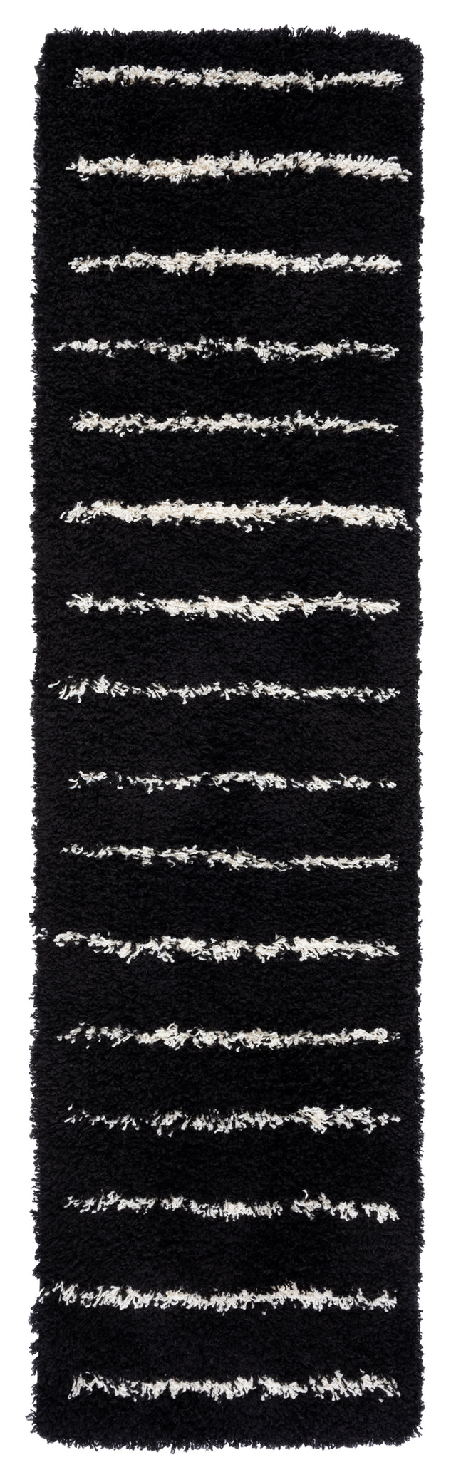 Safavieh Venus Shag Vns604Z Black/Ivory Rug.