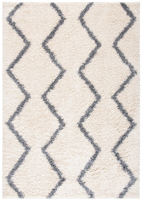 Safavieh Venus Shag Vns680A Ivory/Grey Rugs.