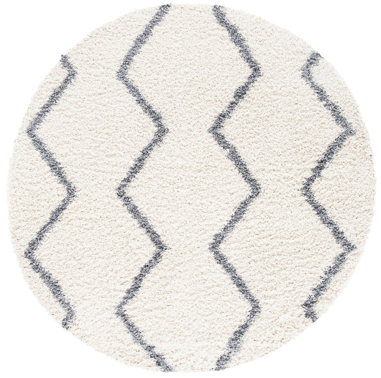 Safavieh Venus Shag Vns680A Ivory/Grey Rugs.