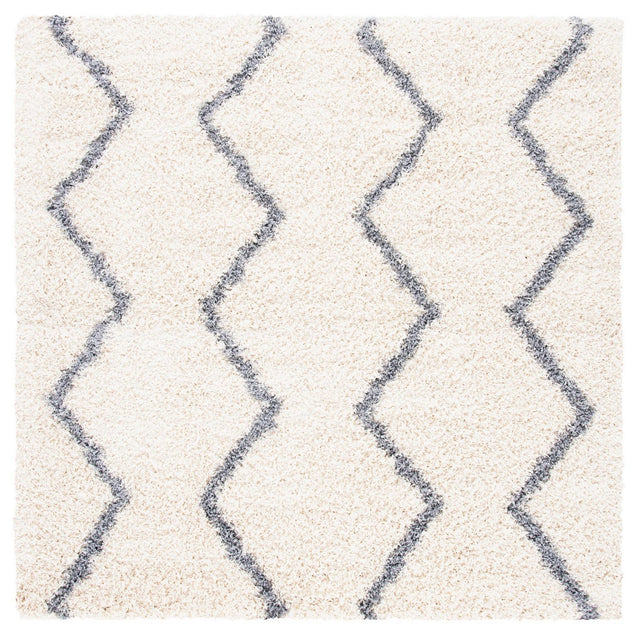 Safavieh Venus Shag Vns680A Ivory/Grey Rugs.