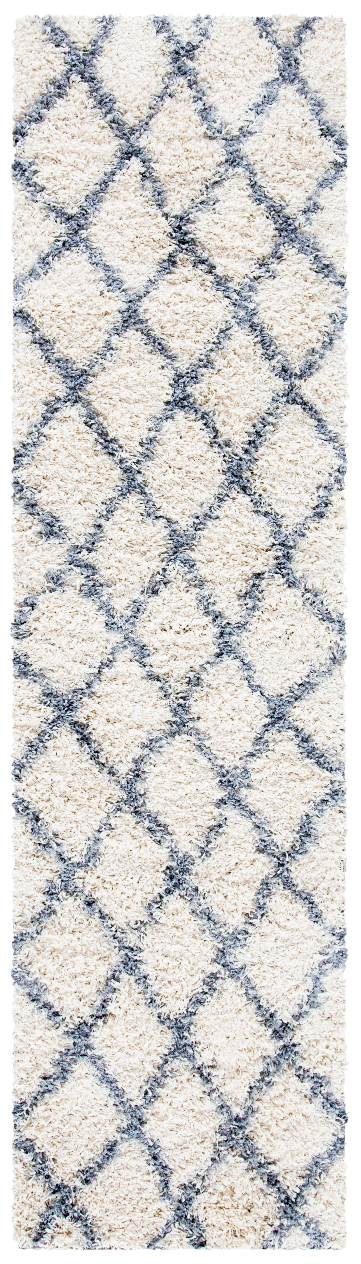 Safavieh Venus Shag Vns681A Ivory/Grey Rugs.