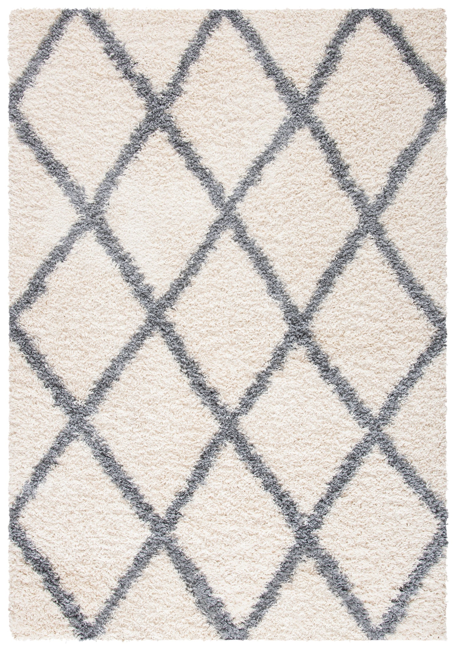 Safavieh Venus Shag Vns681A Ivory/Grey Rugs.
