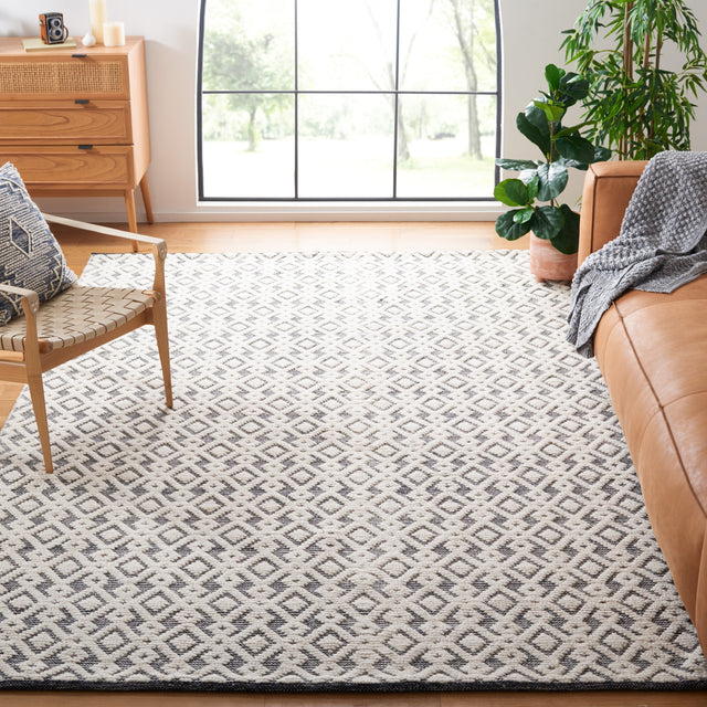 Safavieh Vermont Vrm102Z Ivory/Black Rug.