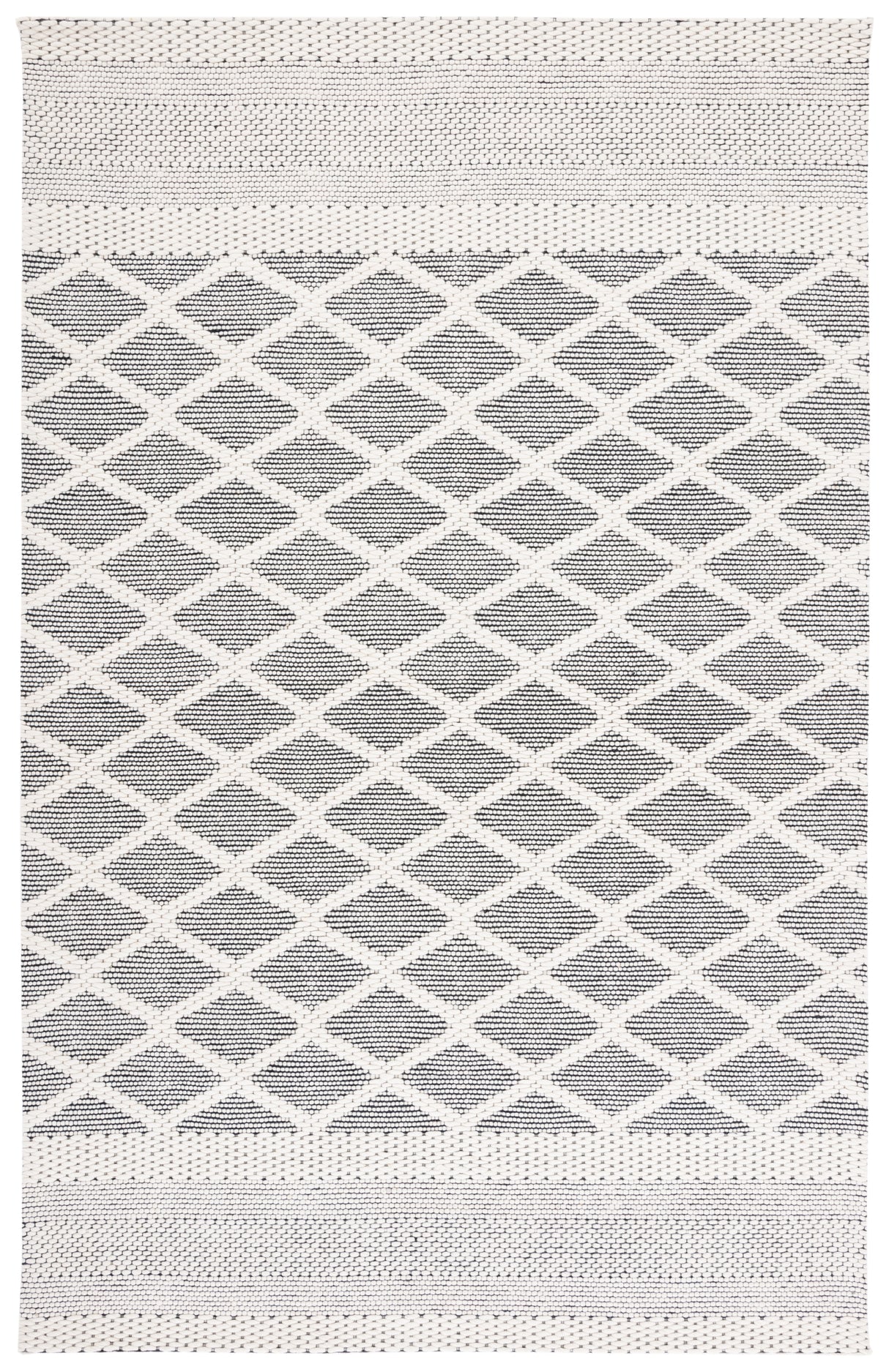 Safavieh Vermont Vrm154Z Ivory/Black Rug.