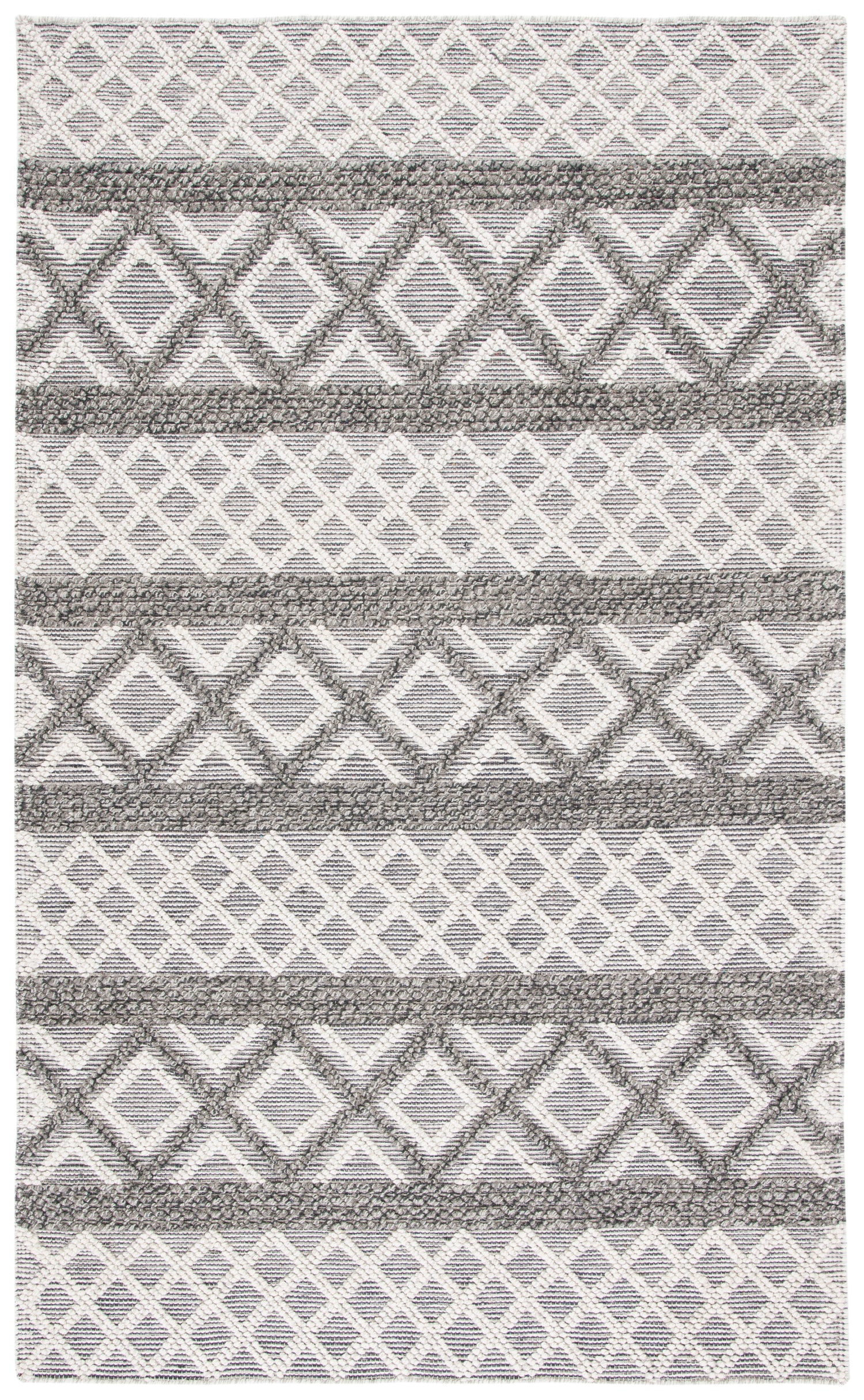 Safavieh Vermont Vrm211H Ivory/Dark Grey Rugs.