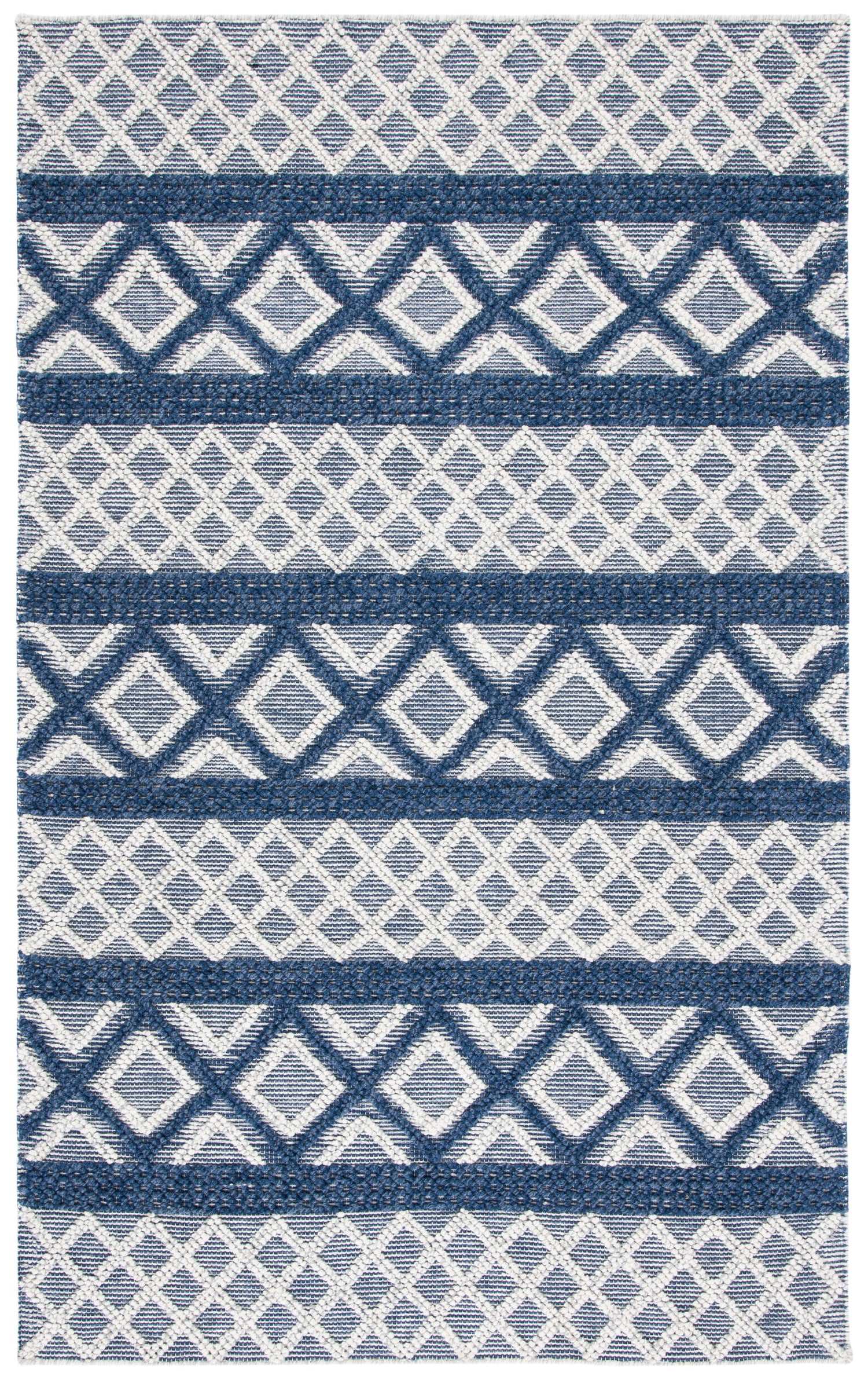Safavieh Vermont Vrm211N Ivory/Blue Rugs.