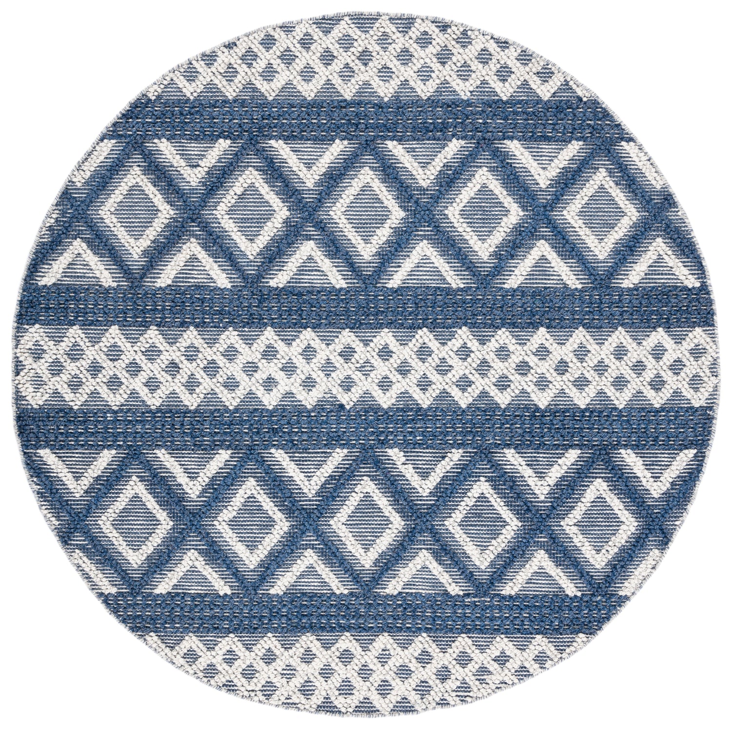 Safavieh Vermont Vrm211N Ivory/Blue Rugs.