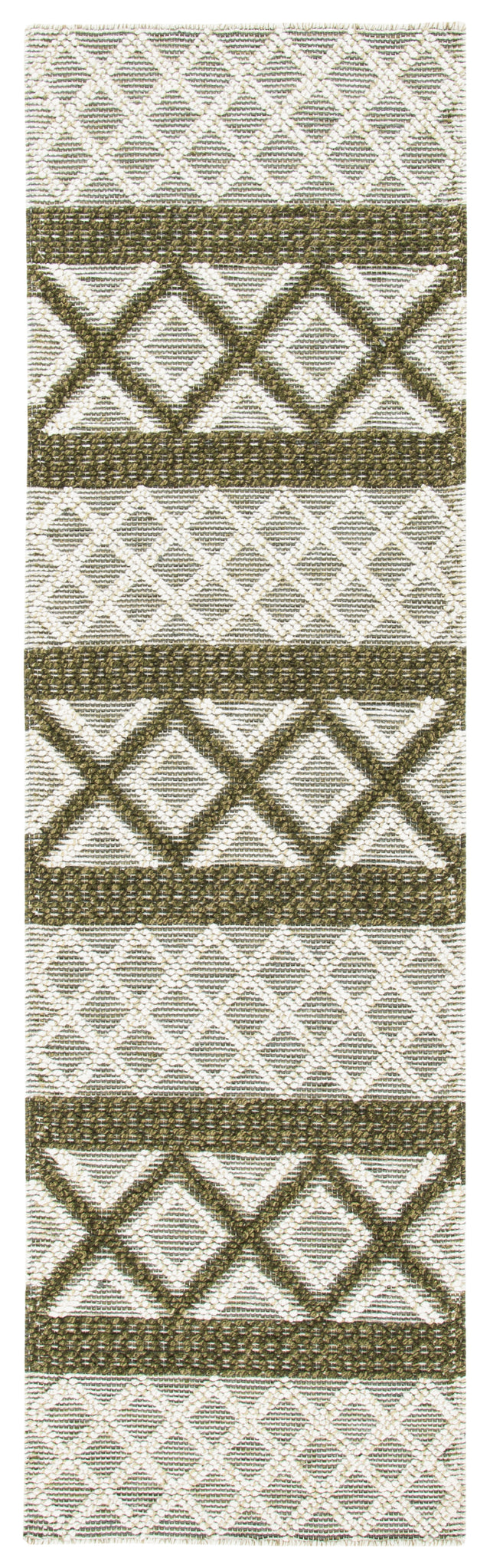 Safavieh Vermont Vrm211Y Ivory/Dark Green Rugs.