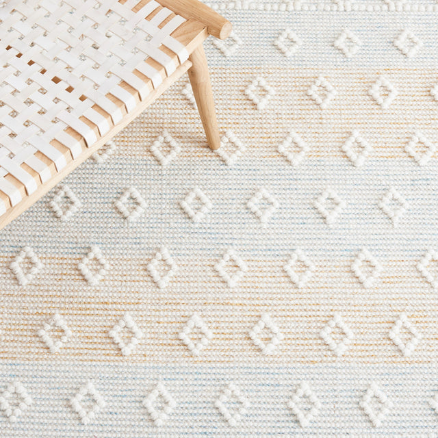 Safavieh Vermont Vrm252L Light Blue/Yellow Rug.