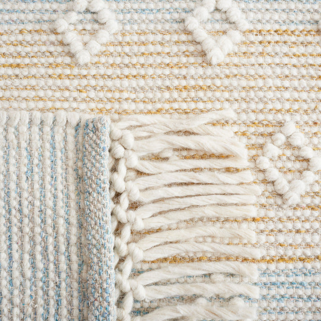 Safavieh Vermont Vrm252L Light Blue/Yellow Rug.