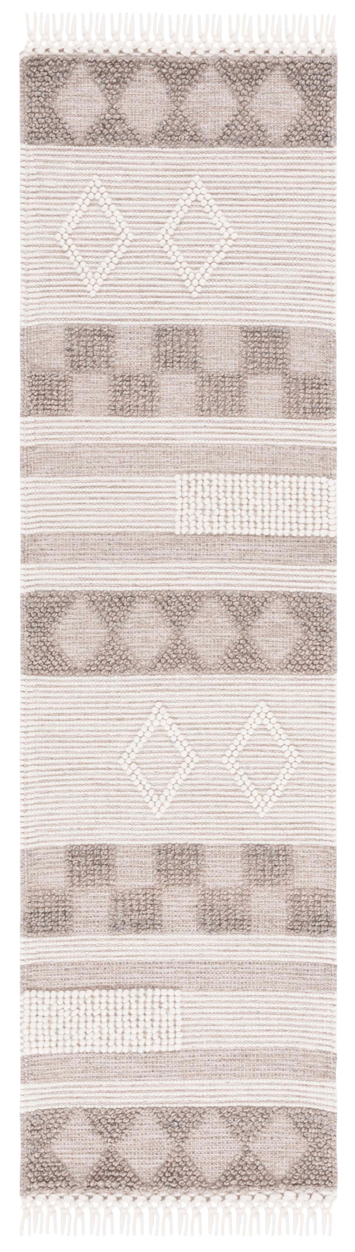 Safavieh Vermont Vrm253T Ivory/Brown Rug.