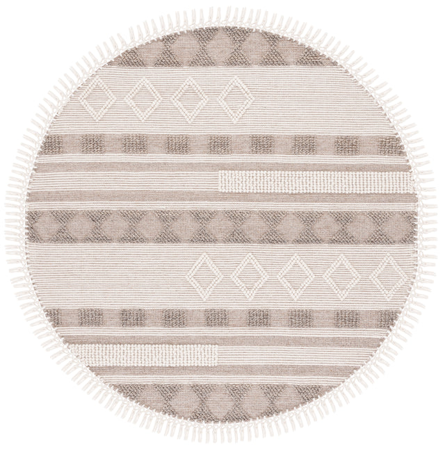 Safavieh Vermont Vrm253T Ivory/Brown Rug.