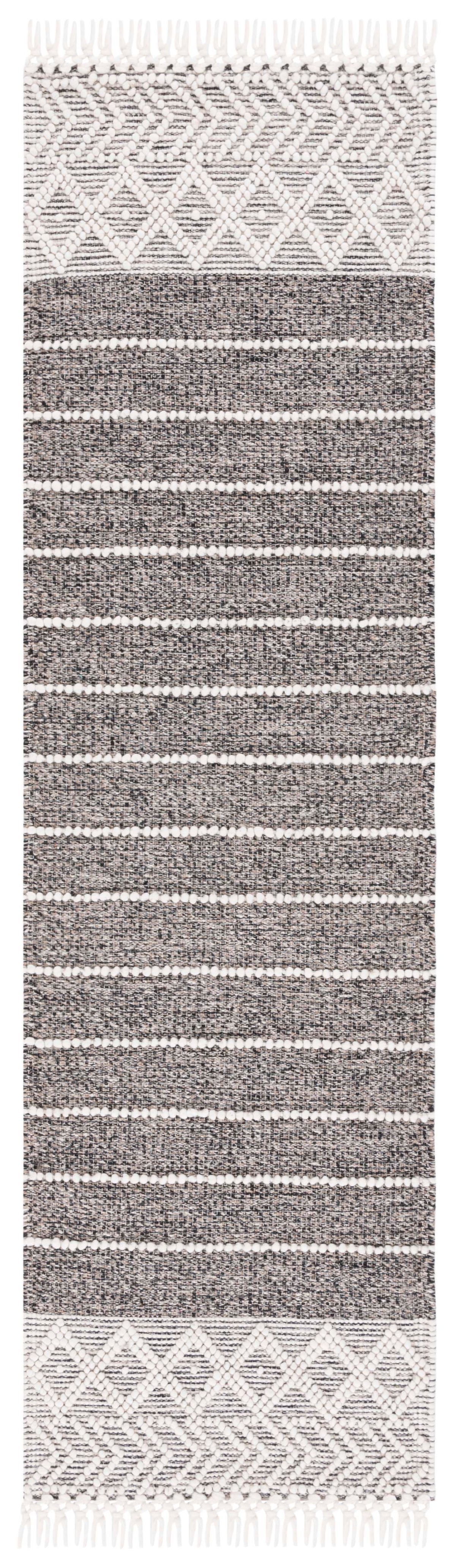 Safavieh Vermont Vrm254Z Black/Ivory Rug.