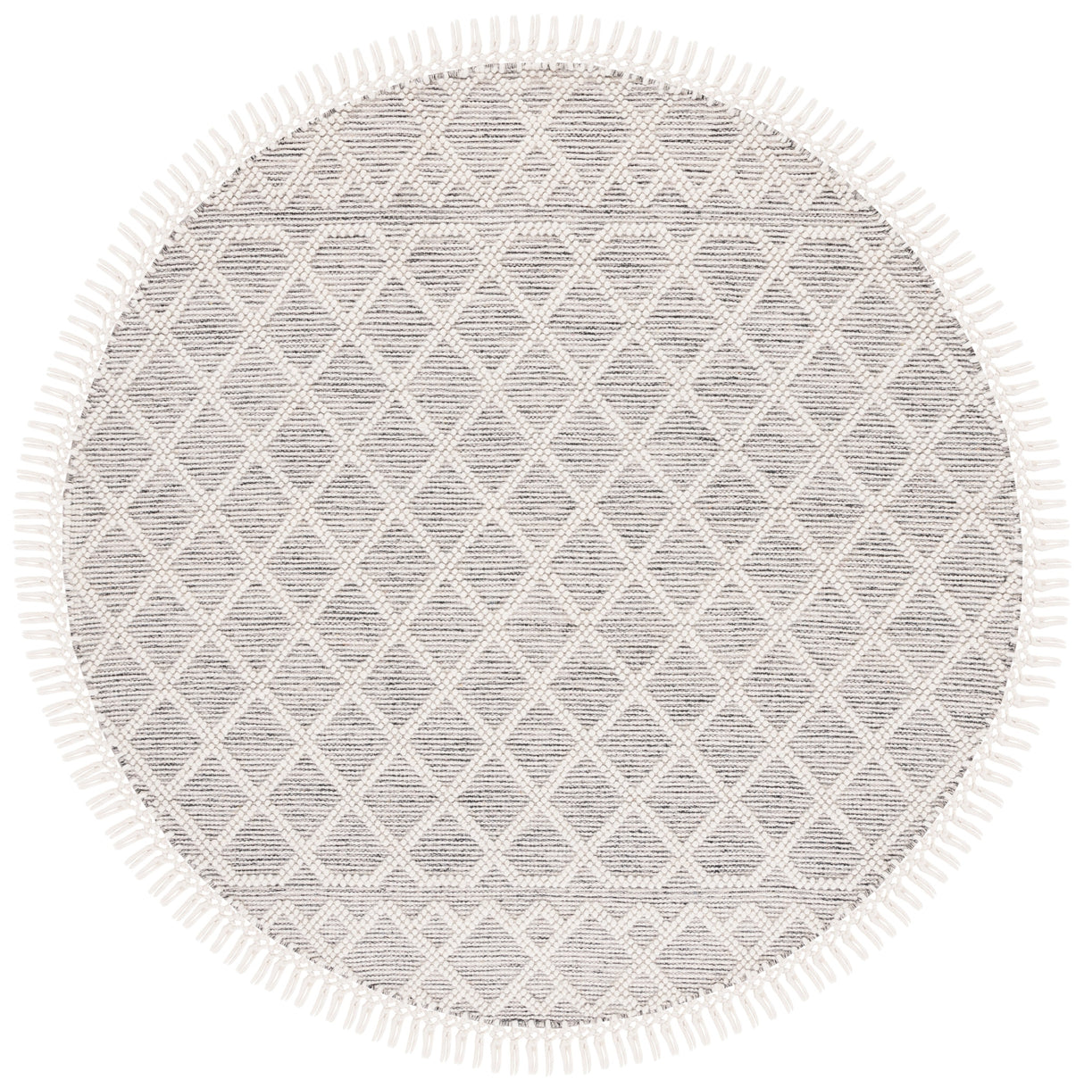 Safavieh Vermont Vrm255Z Black/Ivory Rug.
