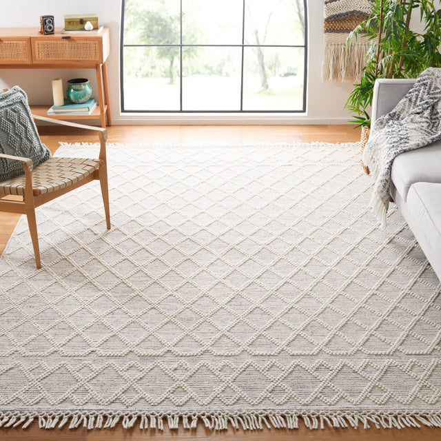 Safavieh Vermont Vrm255Z Black/Ivory Rug.