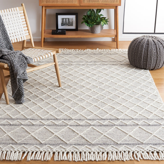 Safavieh Vermont Vrm256F Grey/Ivory Rug.