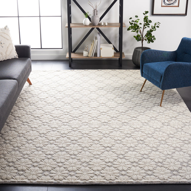 Safavieh Vermont Vrm303F Ivory/Grey Rug.