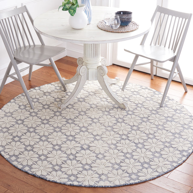 Safavieh Vermont Vrm303M Ivory/Blue Rug.