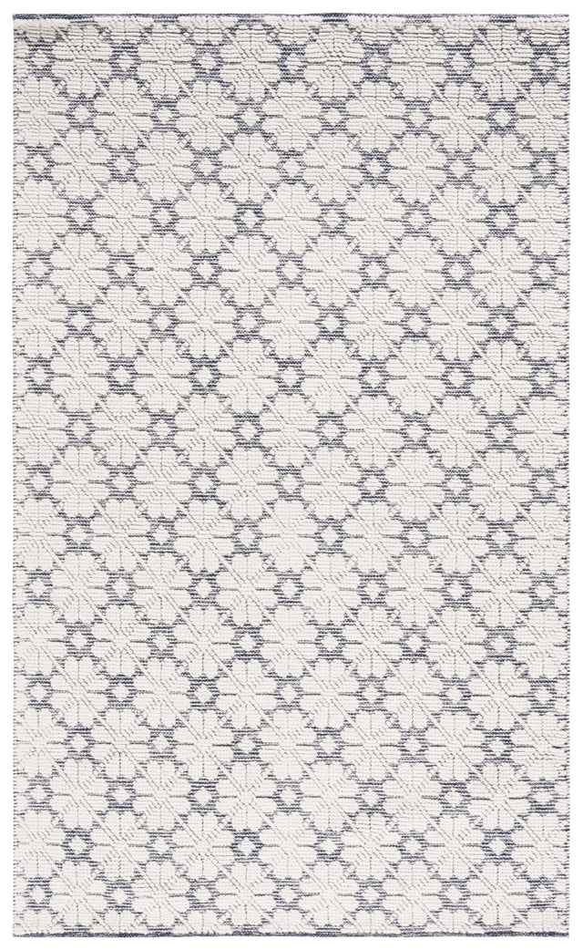Safavieh Vermont Vrm303N Ivory/Navy Rug.