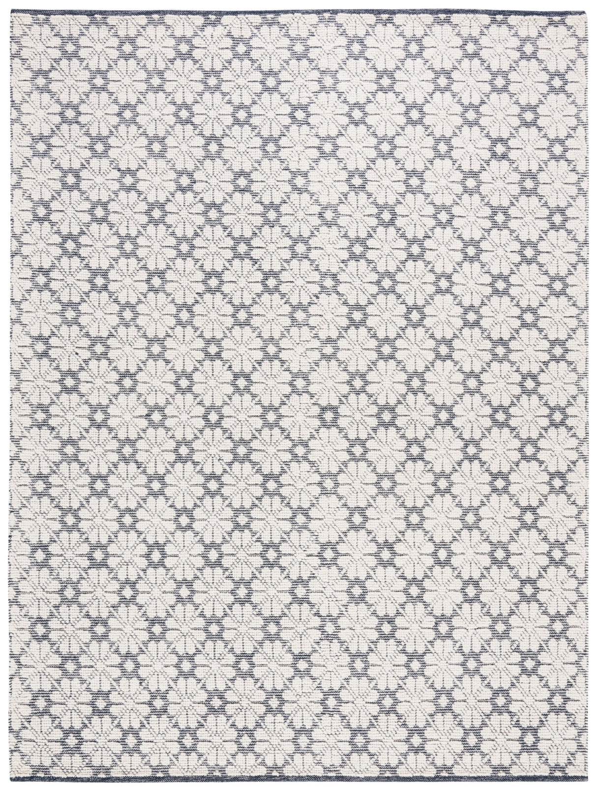Safavieh Vermont Vrm303N Ivory/Navy Rug.