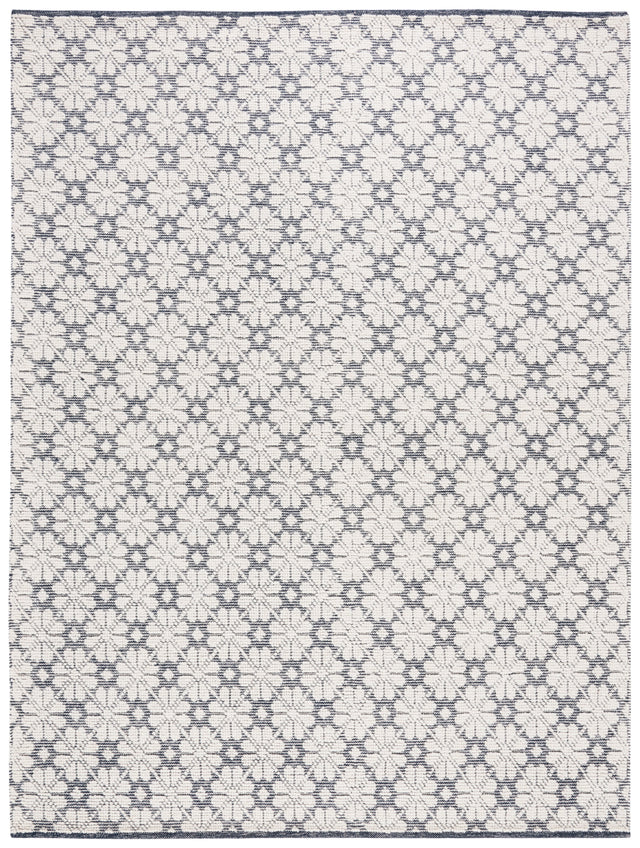 Safavieh Vermont Vrm303N Ivory/Navy Rug.